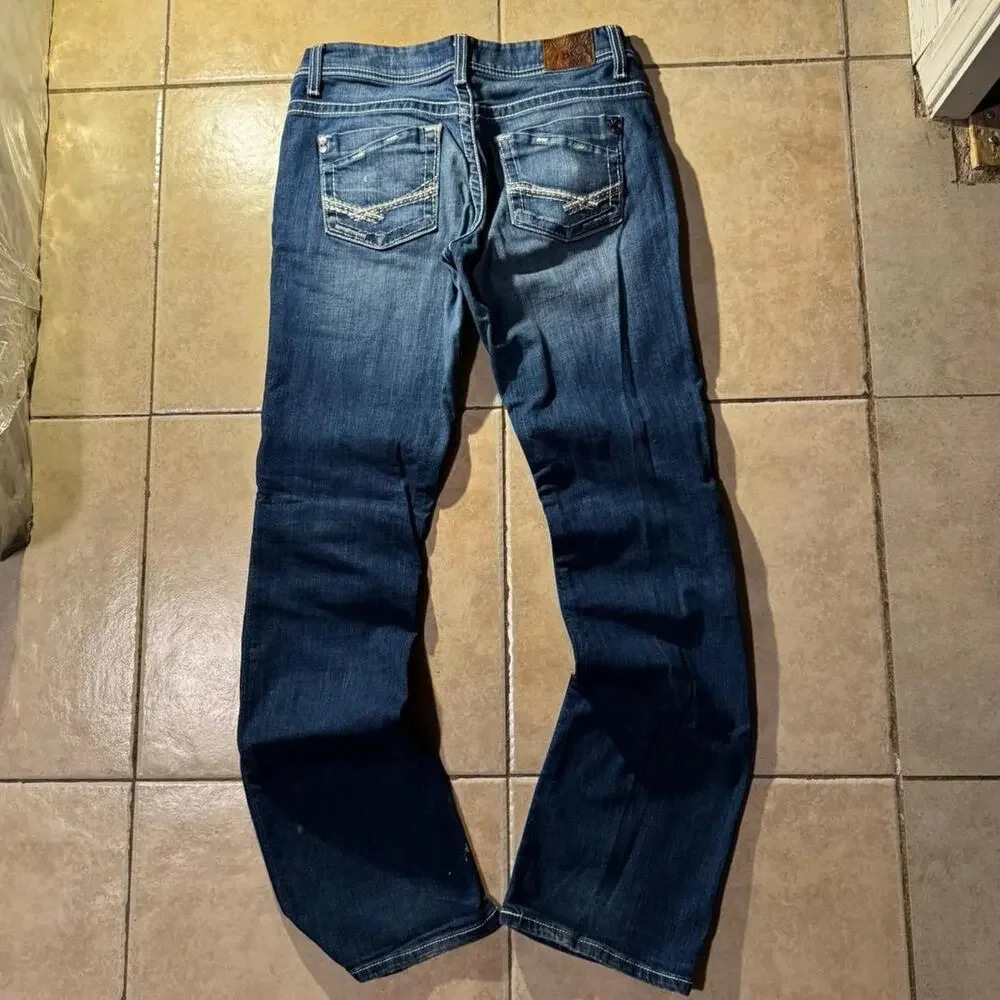 Y2k 2000s bke payton blue Bootcut Jeans Size 28 in womens